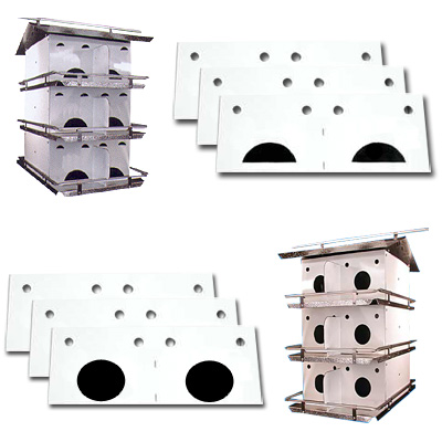 Coates Martin House Replacement Doors: purple-martins.com