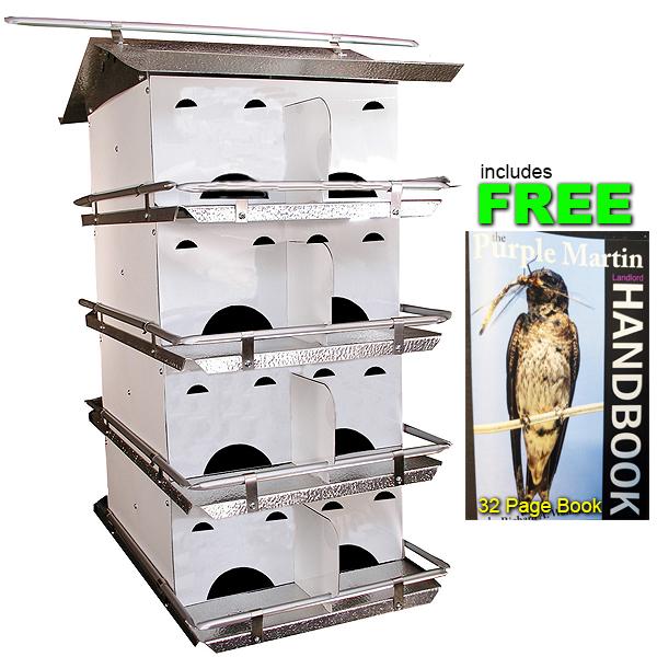 Purple Martin Houses: Buy Coates Starling Resistant 16-Room Martin
