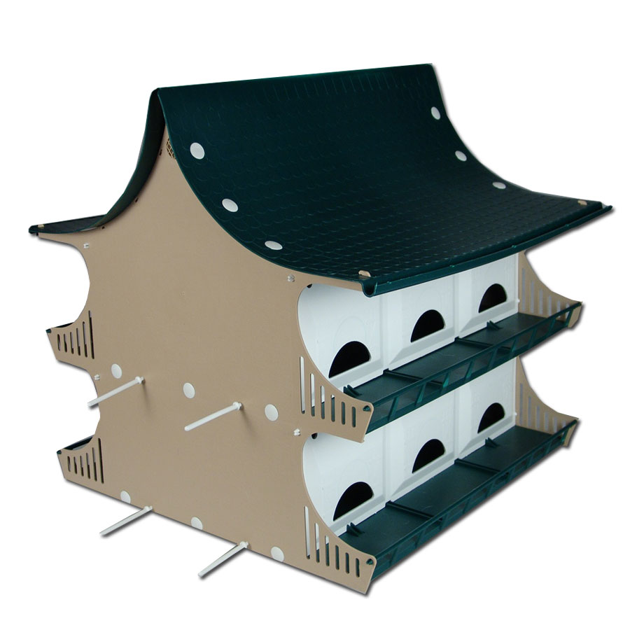 PVC Cottage Purple Martin House (12 Room)