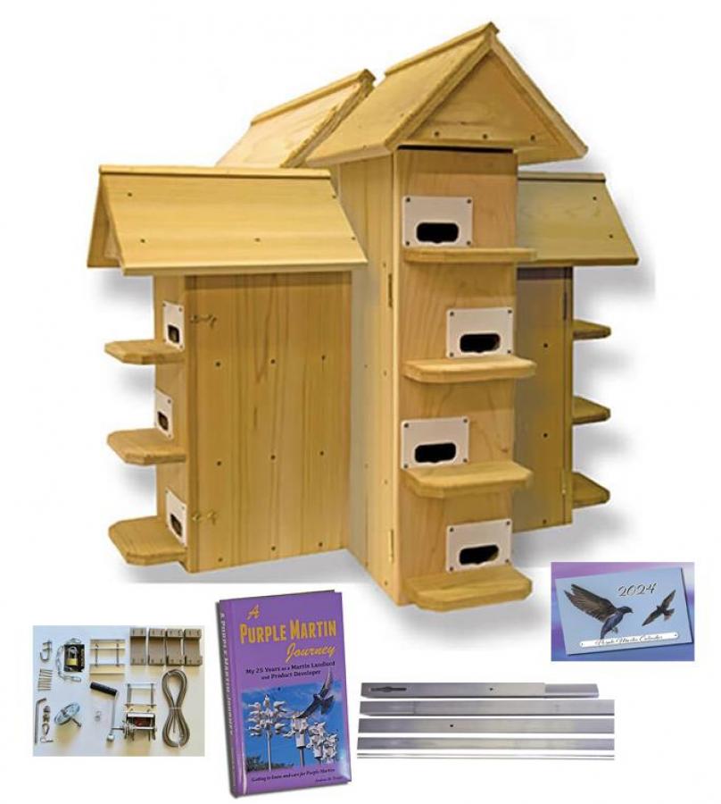 T14B Troyer Deluxe House & Pole Combo
