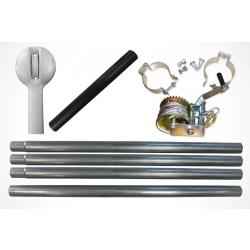 2-3/8 Round Pole & Winch
