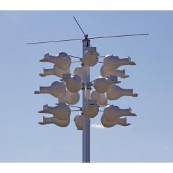 Troyer Ultimate Deluxe 18 Gourd Rack and Pole Bundle