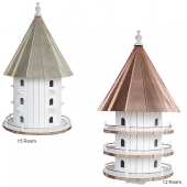 Copper Top Round Purple Martin House (12 or 15 Room) Copper Top Round Purple Martin House (12 or 15 Room)