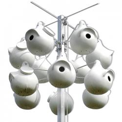 Troyer Deluxe Landlord  12 Gourd Rack and Pole Bundle Troyer Deluxe Landlord  12 Gourd Rack and Pole Bundle