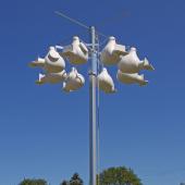 Troyer 8 Unit Rack & 2 Inch Square Pole System Troyer 8 Unit Rack & 2 Inch Square Pole System